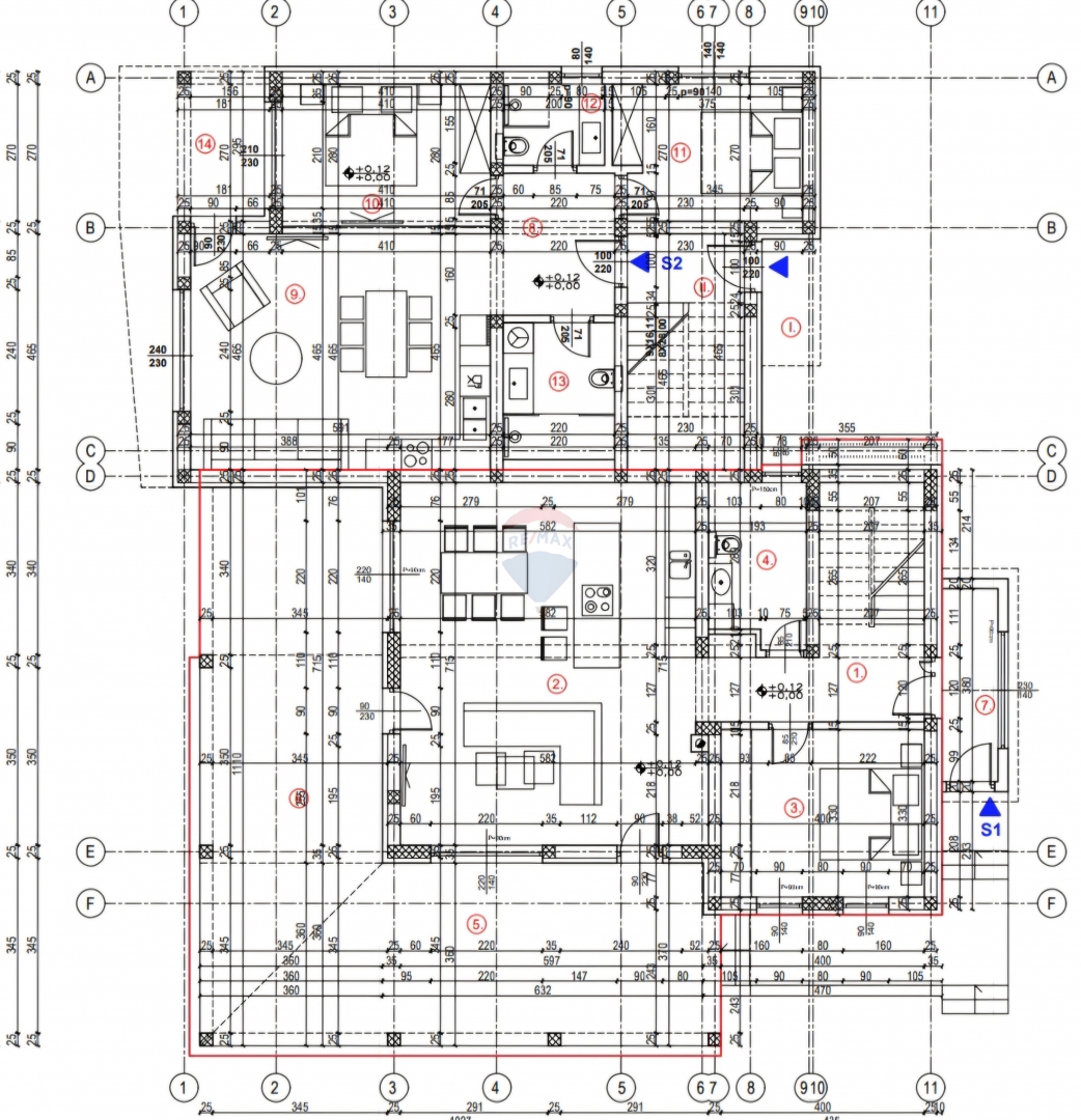 Stanovanje / Apartma Vodice, 77,61m2