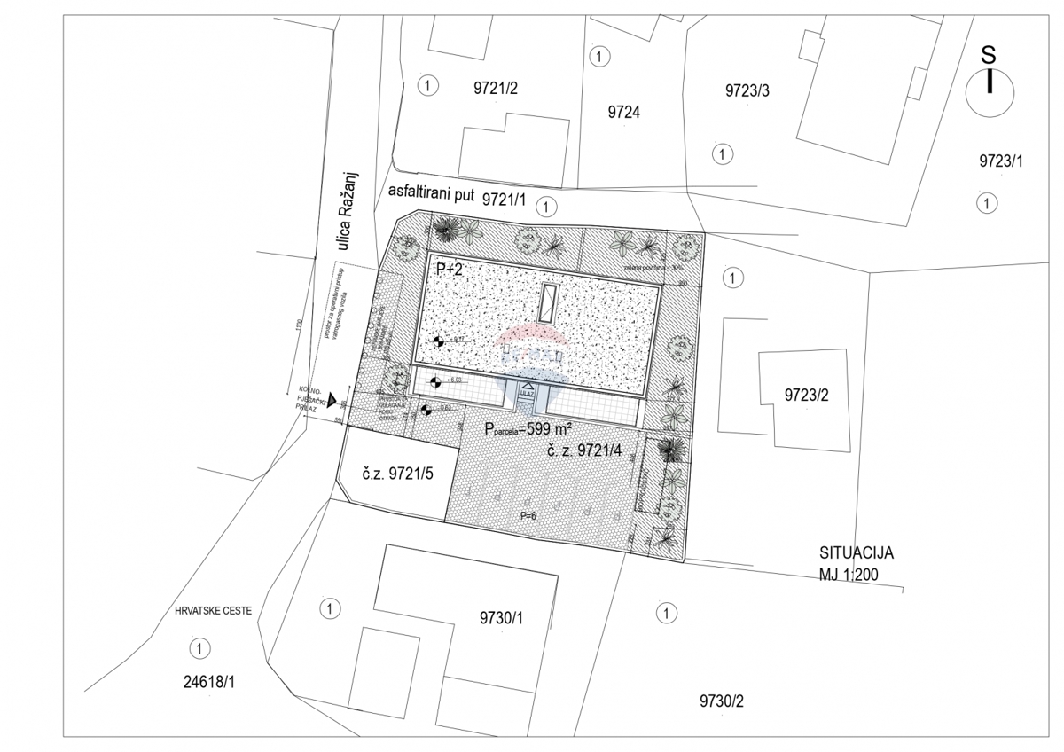Dvosobno stanovanje 77,81m2 Stivašnica, Rogoznica