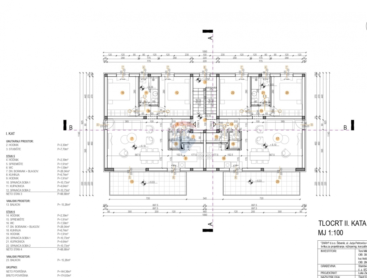 Dvosobno stanovanje z razgledom Stivašnica