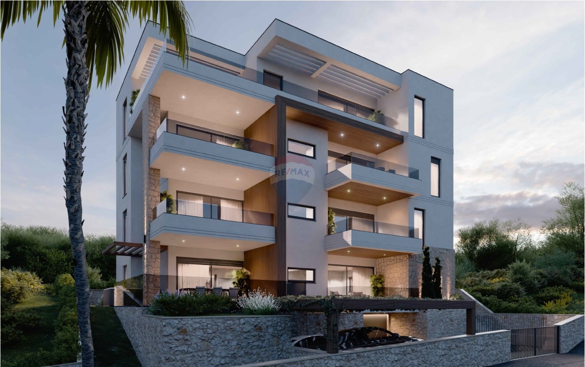 Luksuzno dvosobno stanovanje v 1. nadstropju s čudovitim razgledom (S4), Primošten