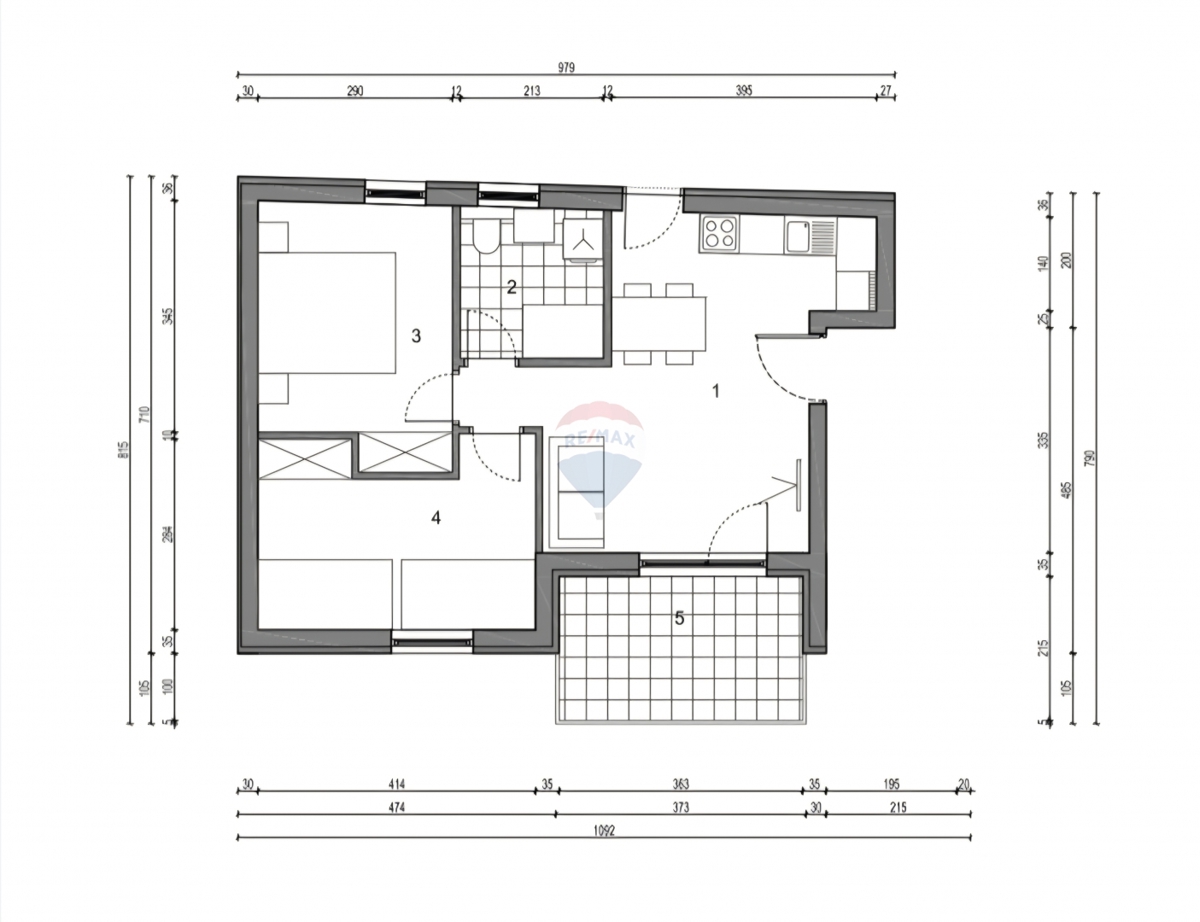 Stanovanje / Apartma Grebaštica, Šibenik - Okolica, 54,60m2
