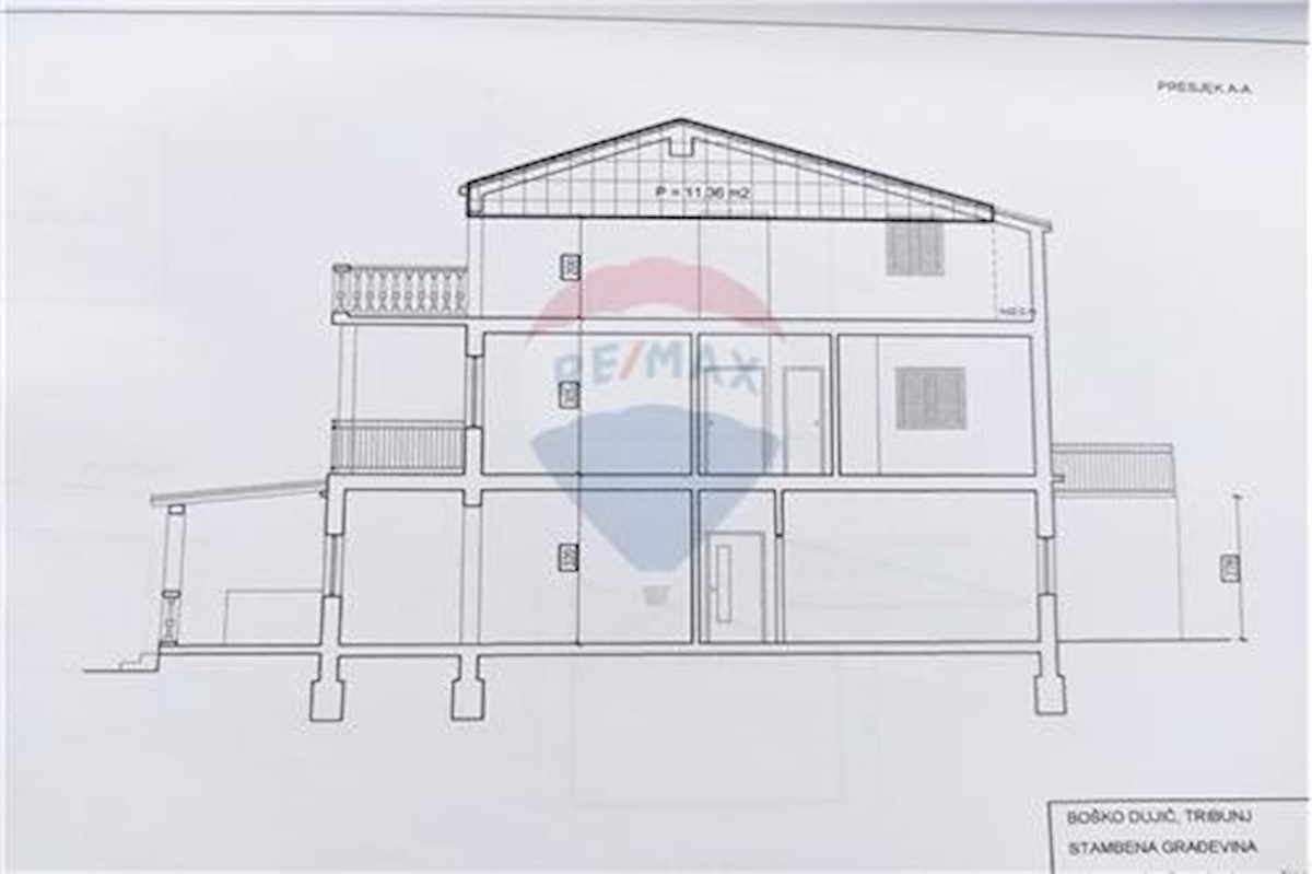 Hiša Tribunj, 513m2