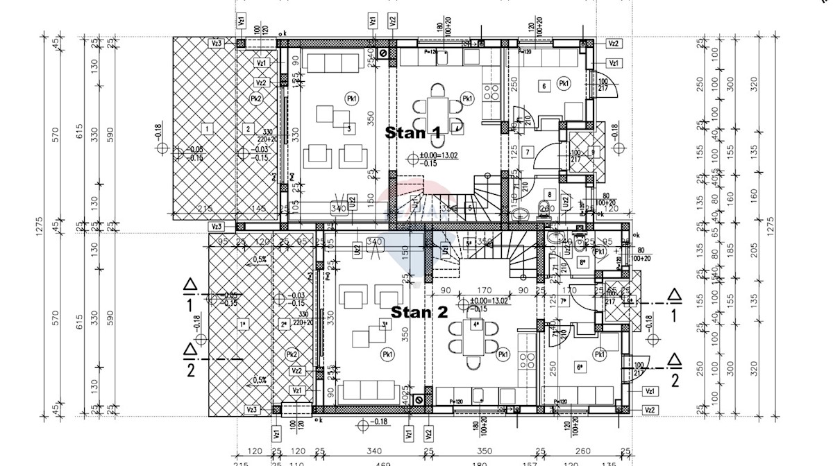 Stanovanje / Apartma Tribunj, 196,91m2