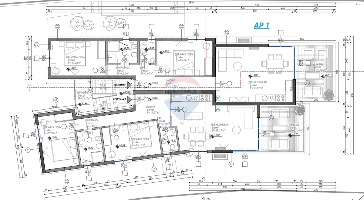 Stanovanje / Apartma Betina, Tisno, 88,23m2