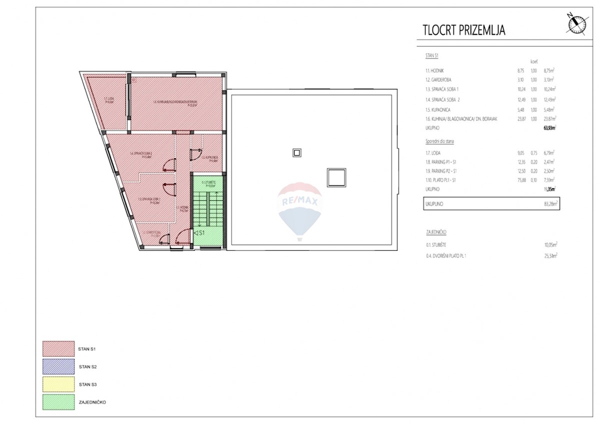 Stanovanje / Apartma Brodarica, Šibenik - Okolica, 75,72m2