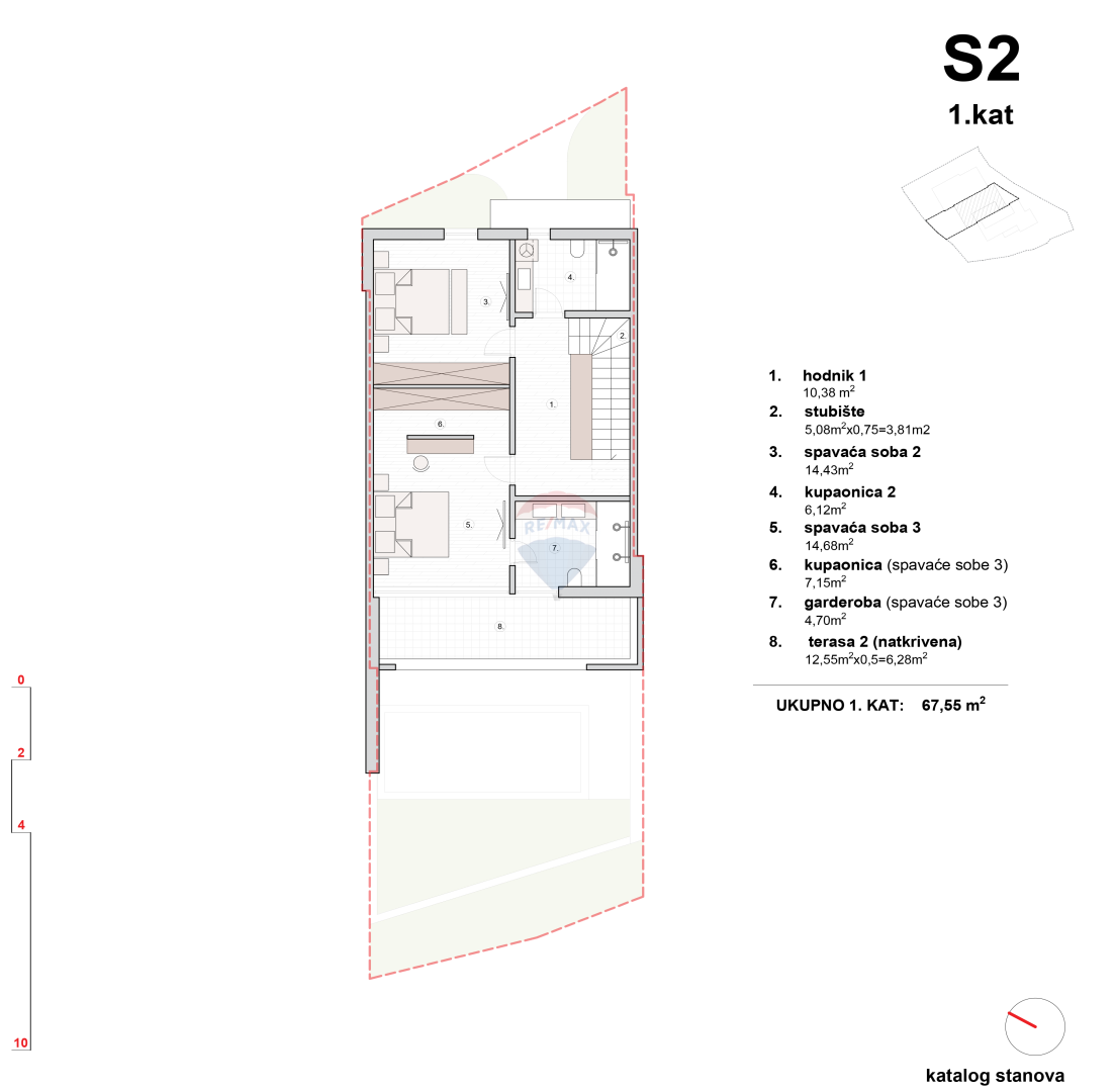 Stanovanje / Apartma Vodice, 164,22m2