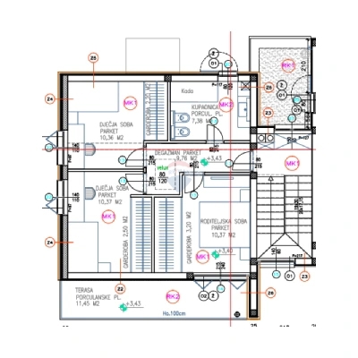 Hiša Vodice, 140m2