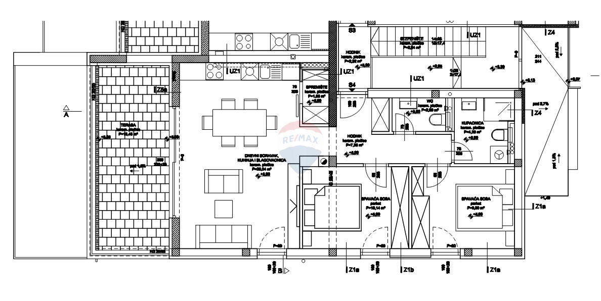 Stanovanje / Apartma Žaborić, Šibenik - Okolica, 70,62m2