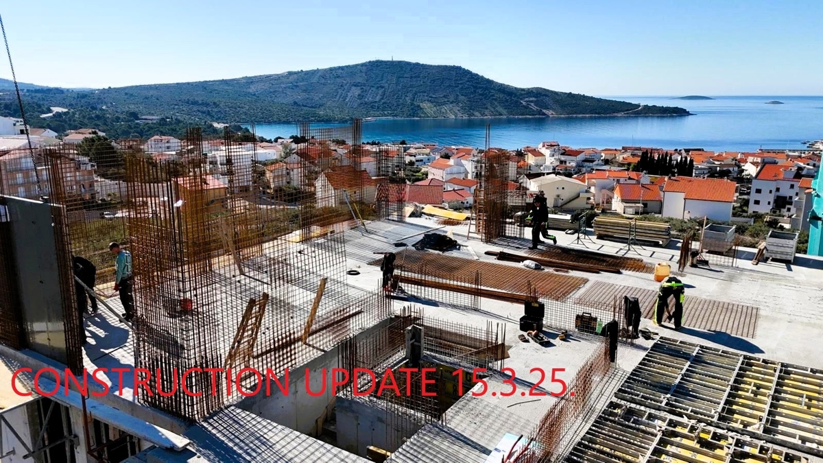 Luksuzno dvosobno stanovanje z garažo, 2. nadstropje, Primošten