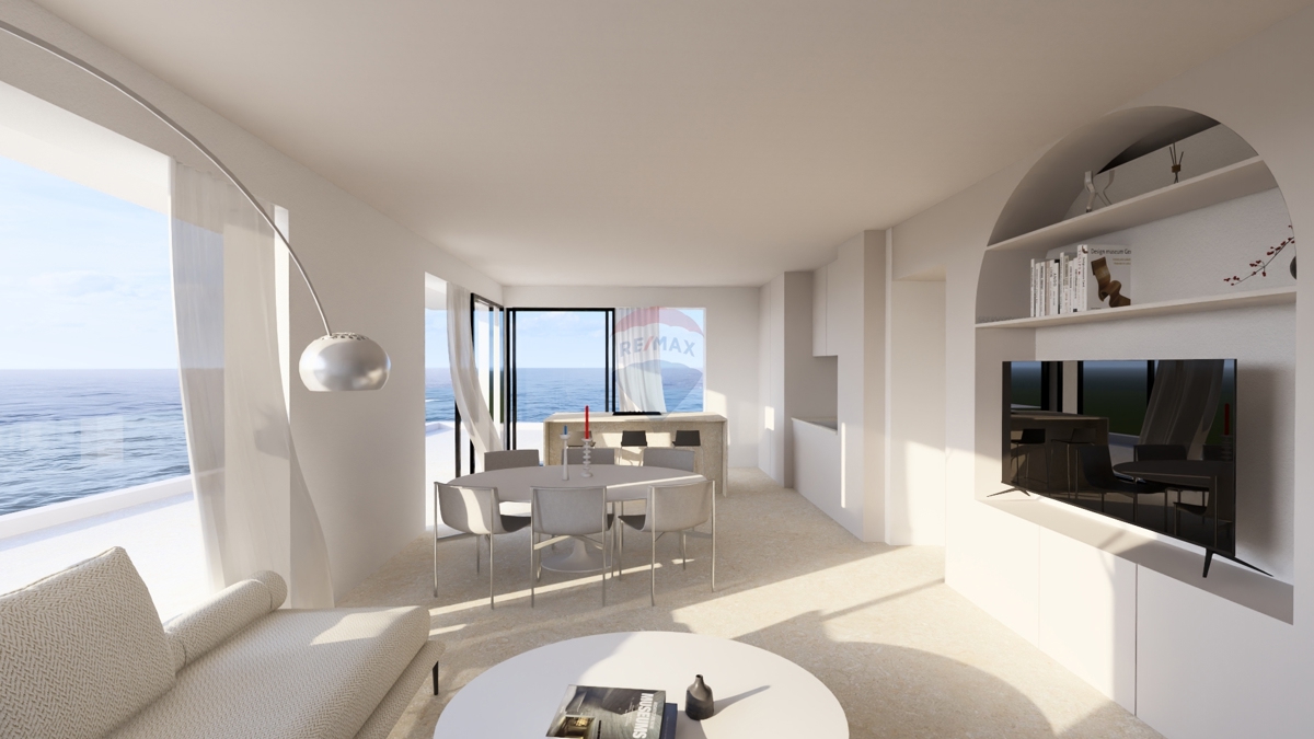 Penthouse s panoramskim razgledom in strešno teraso, novogradnja (D1) - Primošten