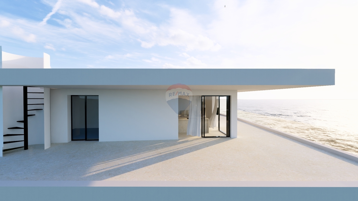 Penthouse s panoramskim razgledom in strešno teraso, novogradnja (D1) - Primošten
