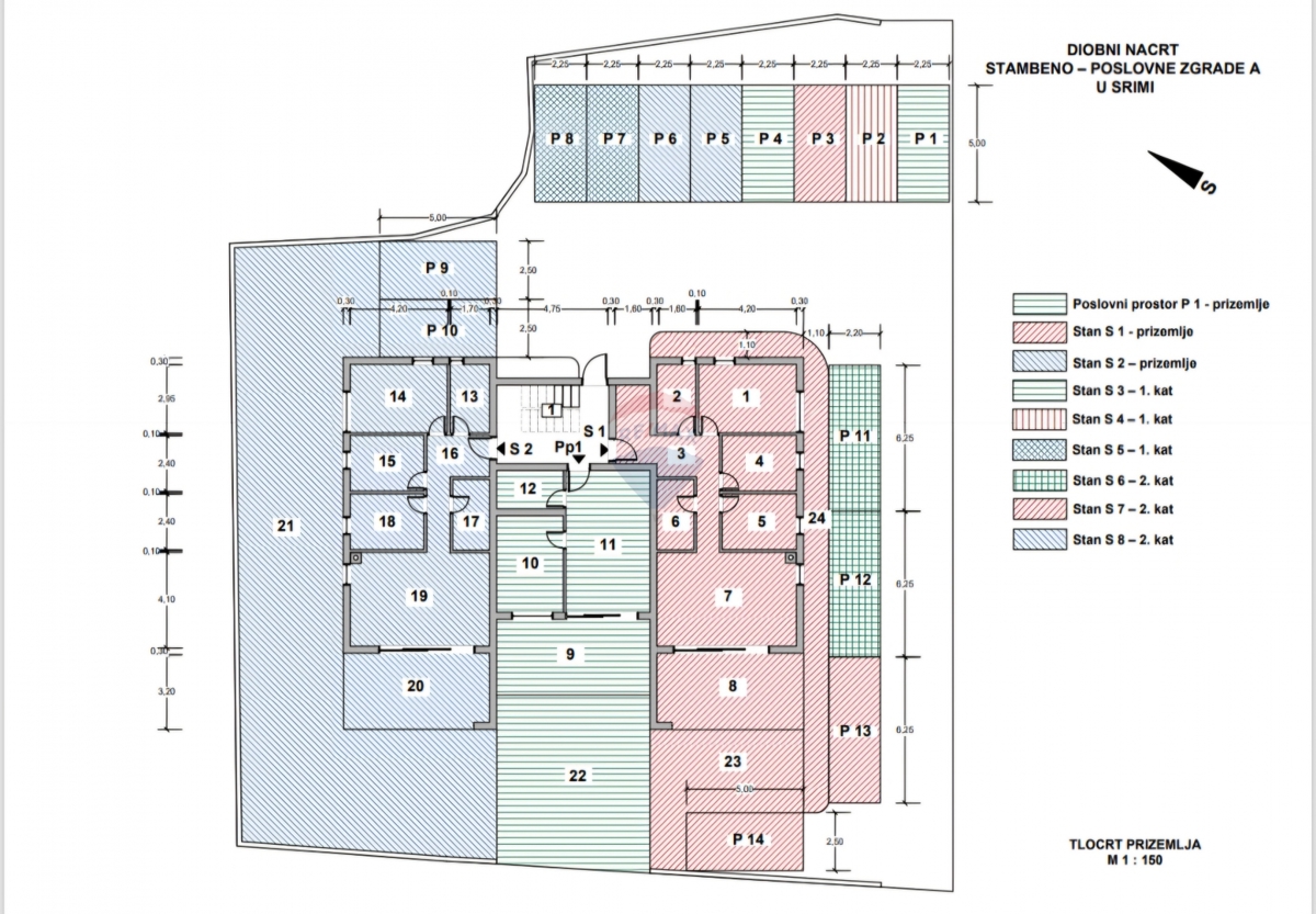Stanovanje / Apartma Srima, Vodice, 99,70m2