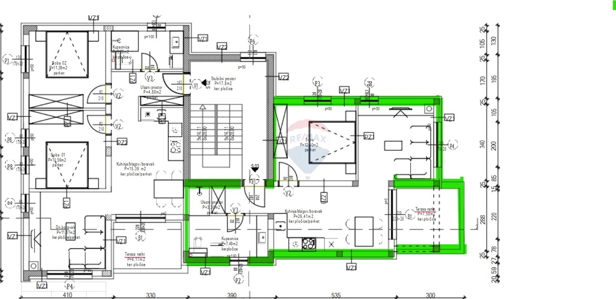 Stanovanje / Apartma Brodarica, Šibenik - Okolica, 62,87m2