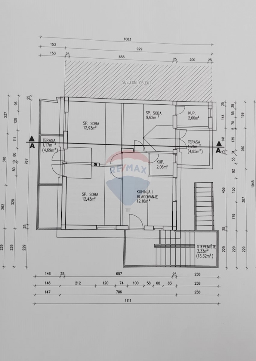 Hiša Vodice, 168,57m2