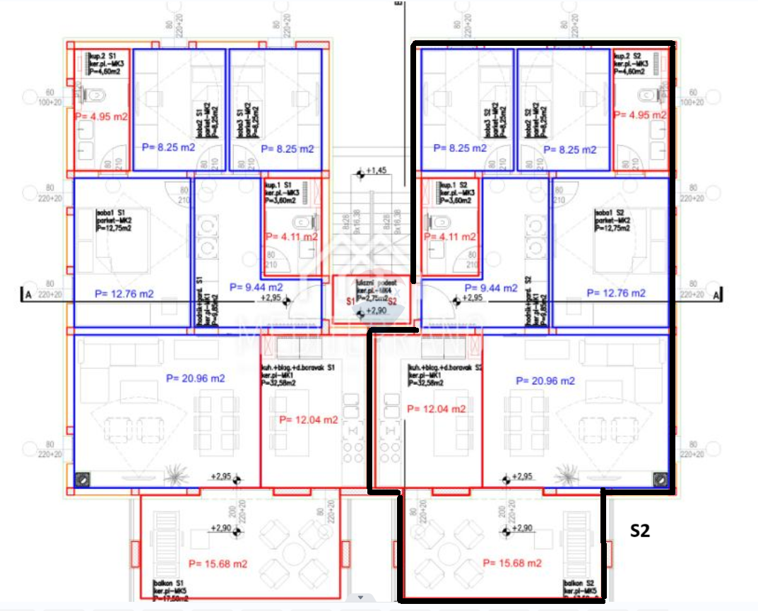 Stanovanje / Apartma Grad, Šibenik, 113,70m2