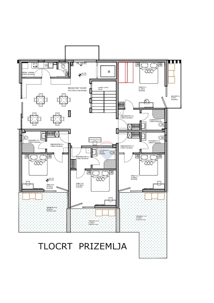 Poslovni prostor Rogoznica, 828m2