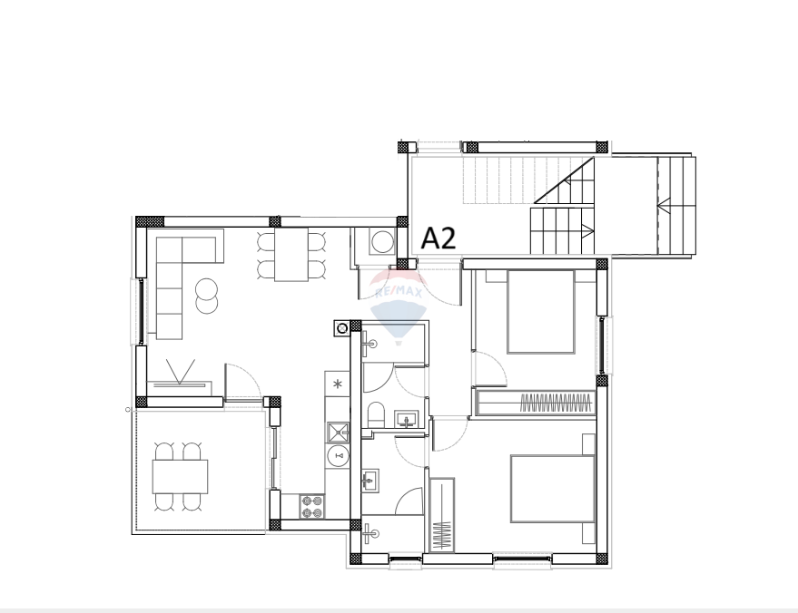 Stanovanje / Apartma Brodarica, Šibenik - Okolica, 76,17m2