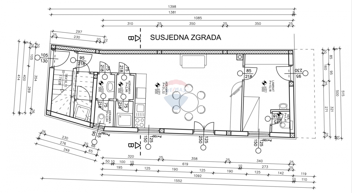 Stanovanje / Apartma Tisno, 69m2