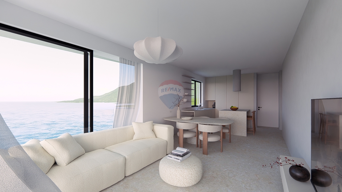 Luksuzni penthouse s čudovitim razgledom in strešno teraso, novogradnja (D2) - Primošten