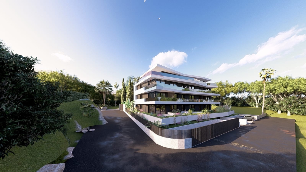 Luksuzni penthouse s čudovitim razgledom in strešno teraso, novogradnja (D2) - Primošten