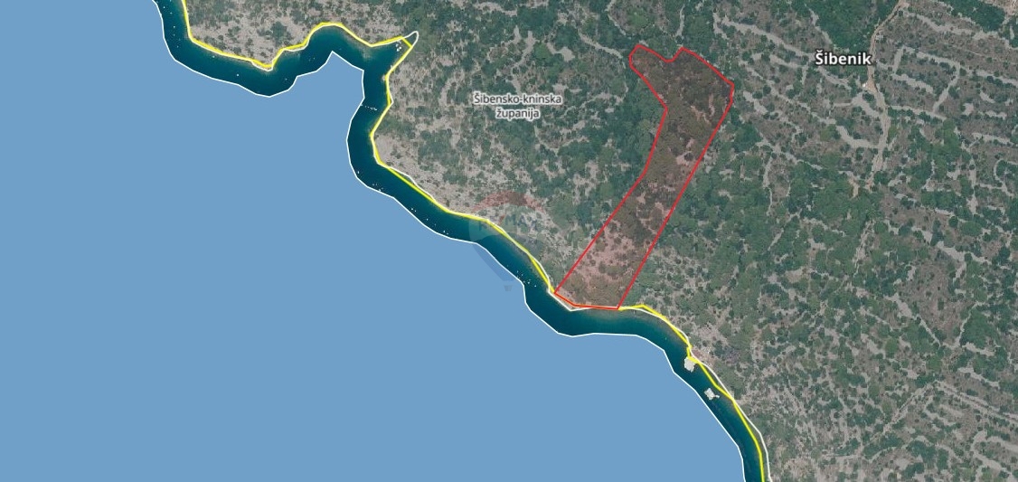 Zemljišče Njivice, Šibenik, 9.392m2