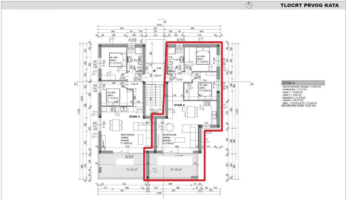 Luksuzne Nepremičnine Istra, prodajam stanovanje, Novigrad