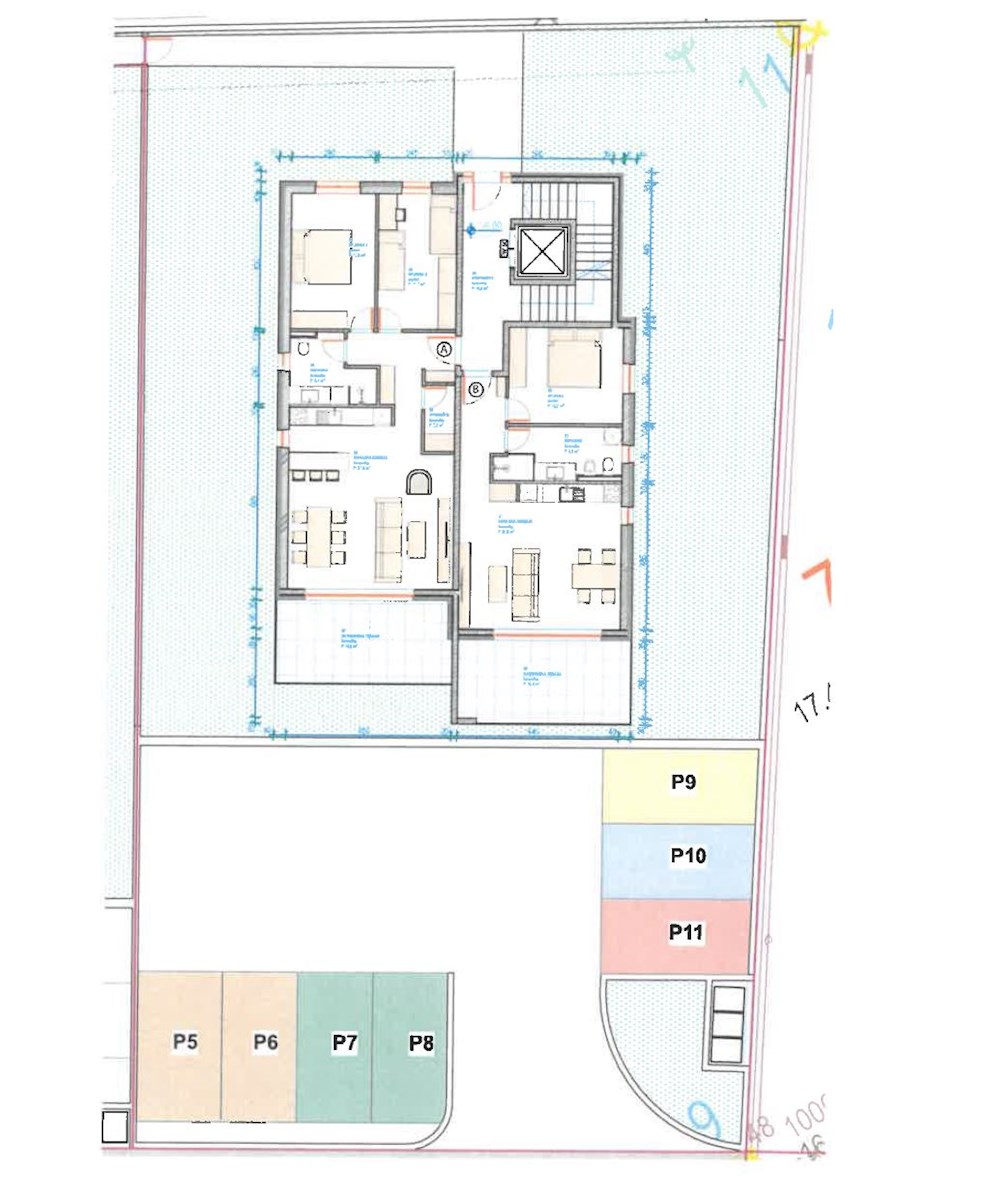 Moderno Stanovanje v Novogradnji blizu Plaže – Okolica Umaga
