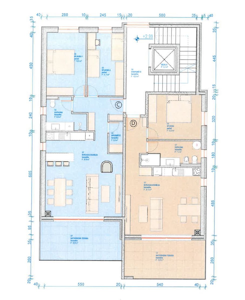 Moderno Stanovanje v Novogradnji blizu Plaže – Okolica Umaga