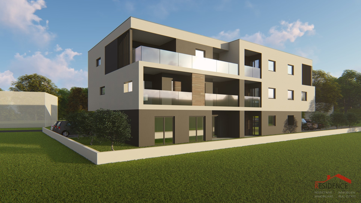 Stanovanje, novogradnja, 1. nadstropje, 1 spalnica