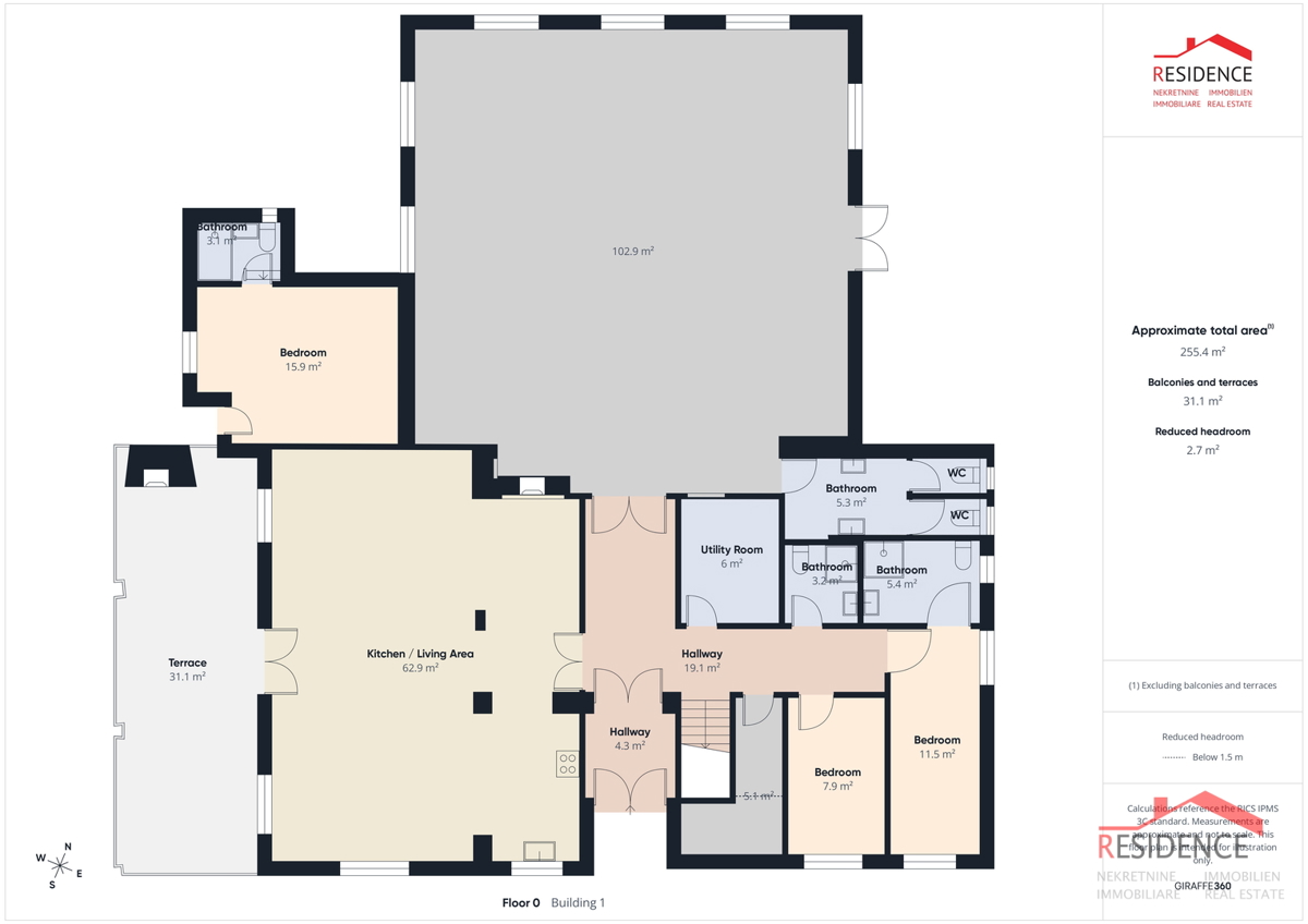 Vila z velikim posestvom, primerna za zdravstveni in wellness turizem - območje Svetvinčenta