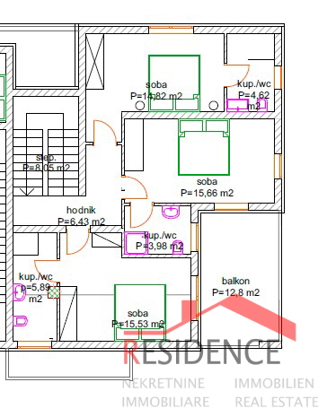 Pula, Loborika-okolica, dvojna hiša z bazenom