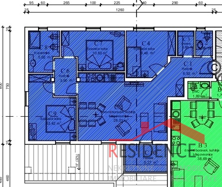 Apartman, Volme, Banjole, blizu morja, 1. nadstropje