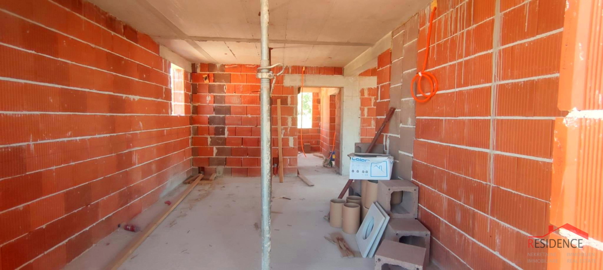 Medulin, apartma v drugem nadstropju, pogled na morje