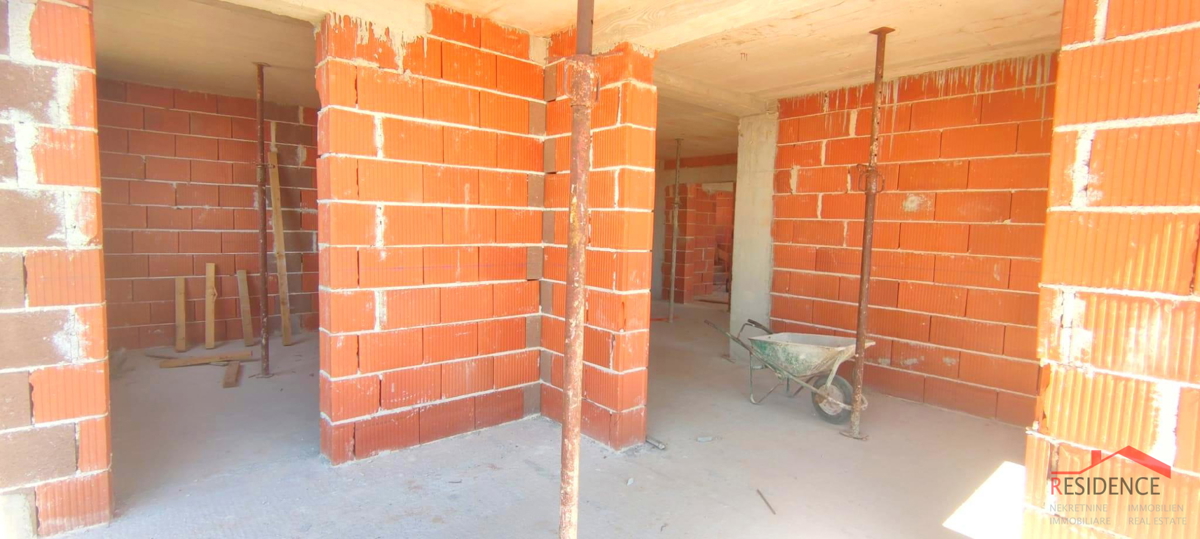 Medulin, apartma v drugem nadstropju, pogled na morje