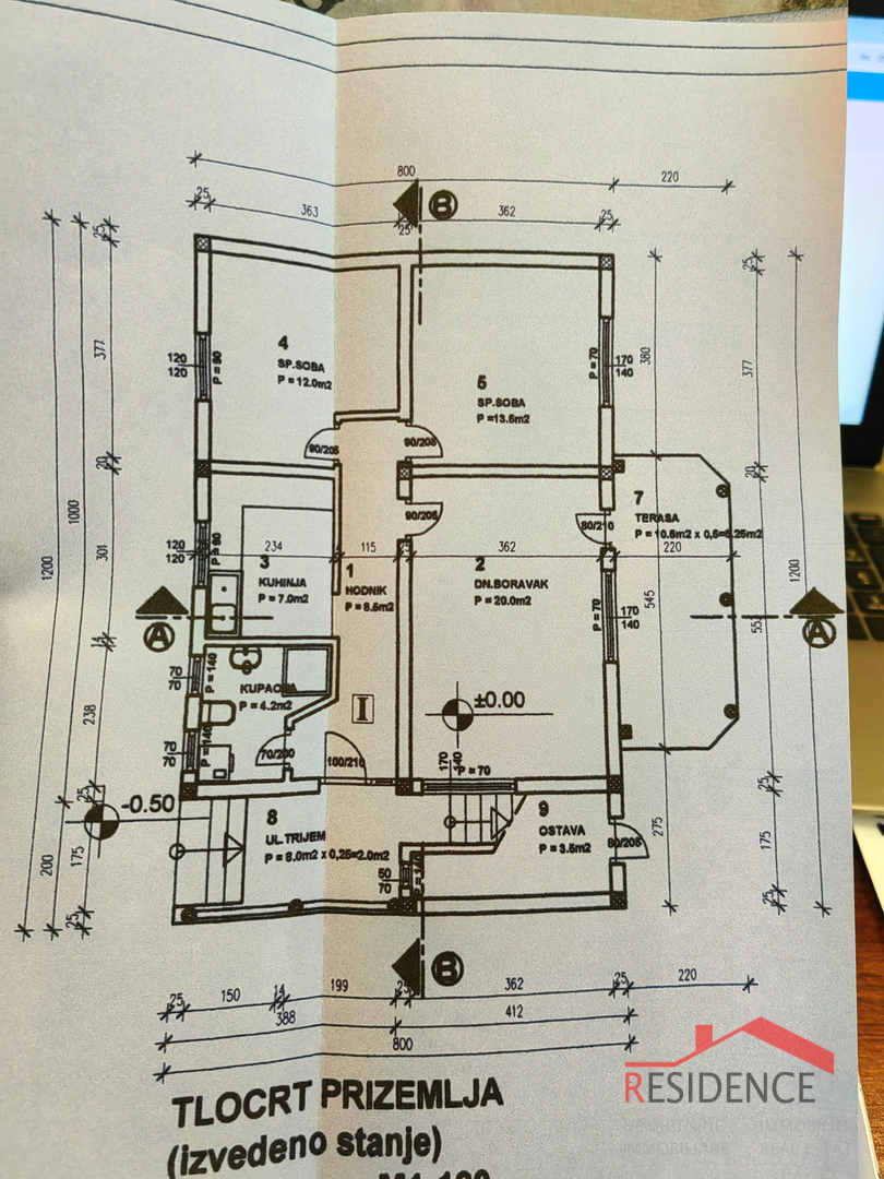 Samostojna hiša v Šuridi