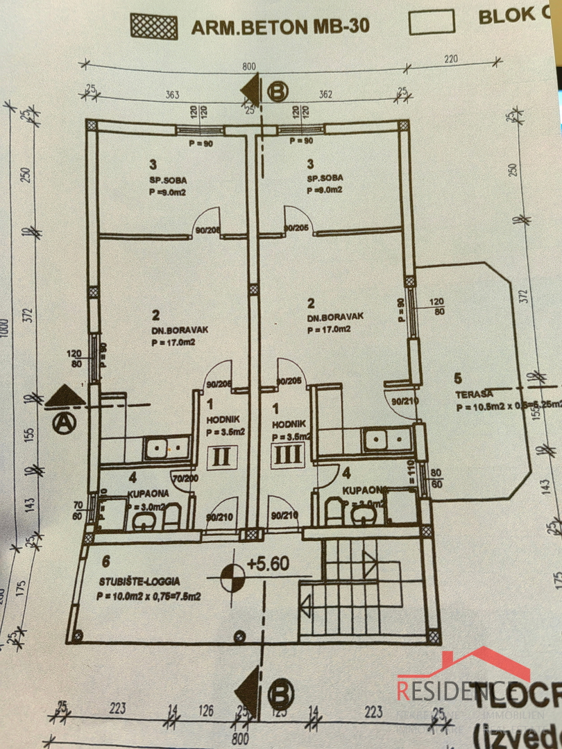 Samostojna hiša v Šuridi