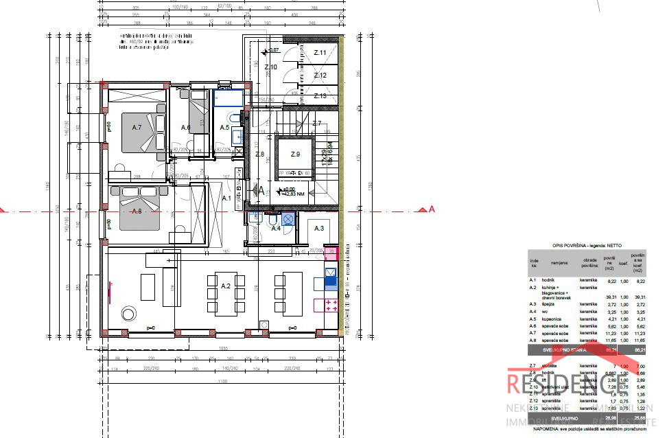 Veli Vrh, stanovanje v novi stavbi v pritličju z vrtom
