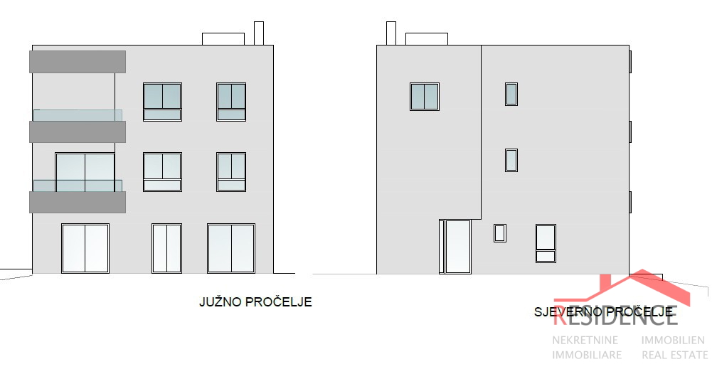 Veli Vrh, stanovanje v prvem nadstropju novogradnje