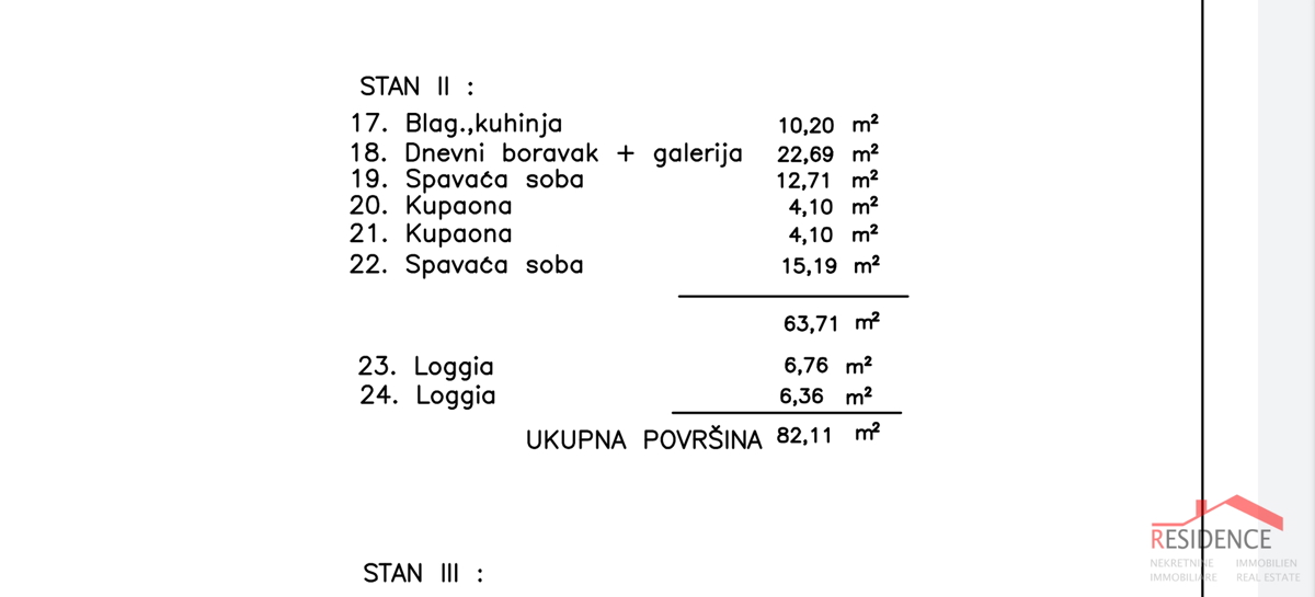 Pula-Veli Vrh, odlično stanovanje v drugem nadstropju