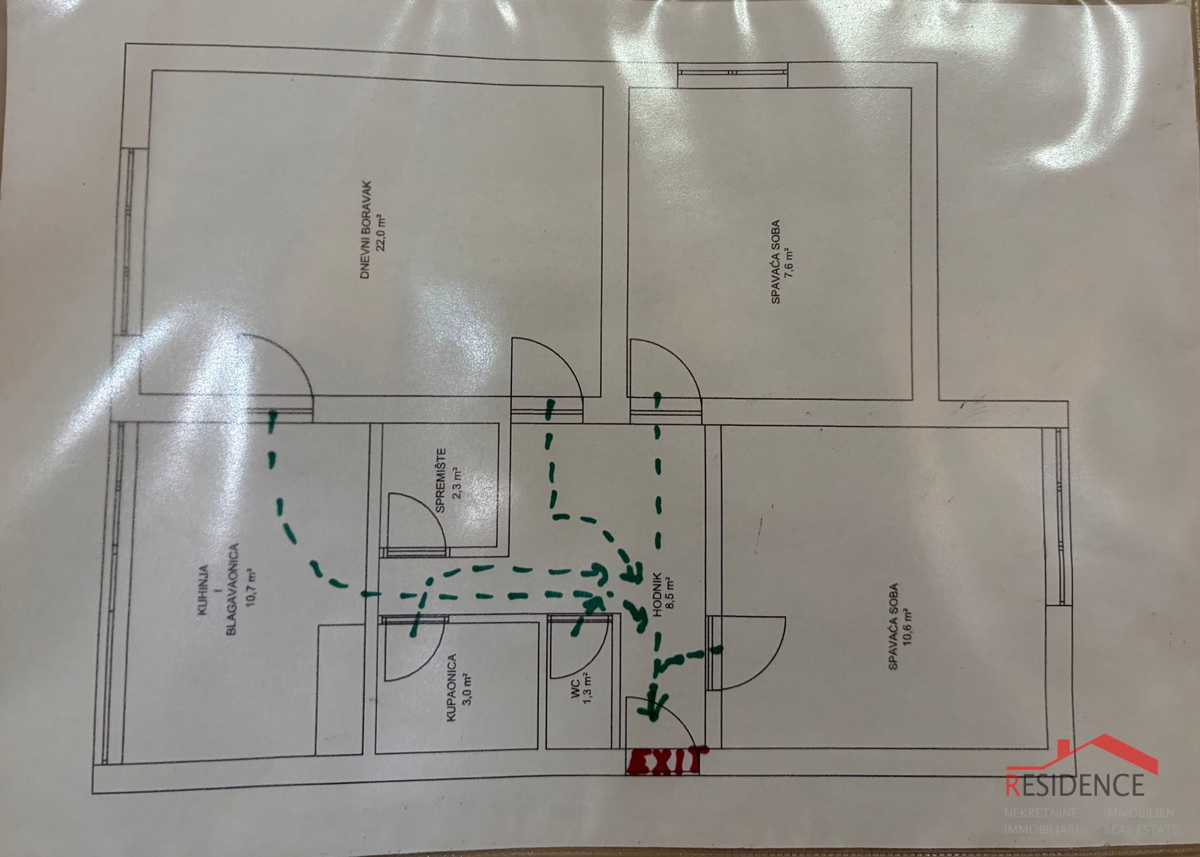 Pula, Kaštanjer, stanovanje v 2. nadstropju