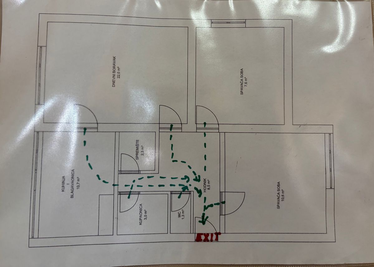 Pula, Kaštanjer, stanovanje v 2. nadstropju