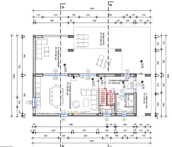 Nova vila PAG, bazen, 50m od morja