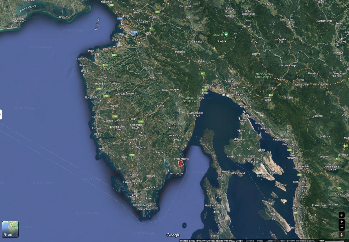 5 parcel ISTRA - LABIN - DRENJE