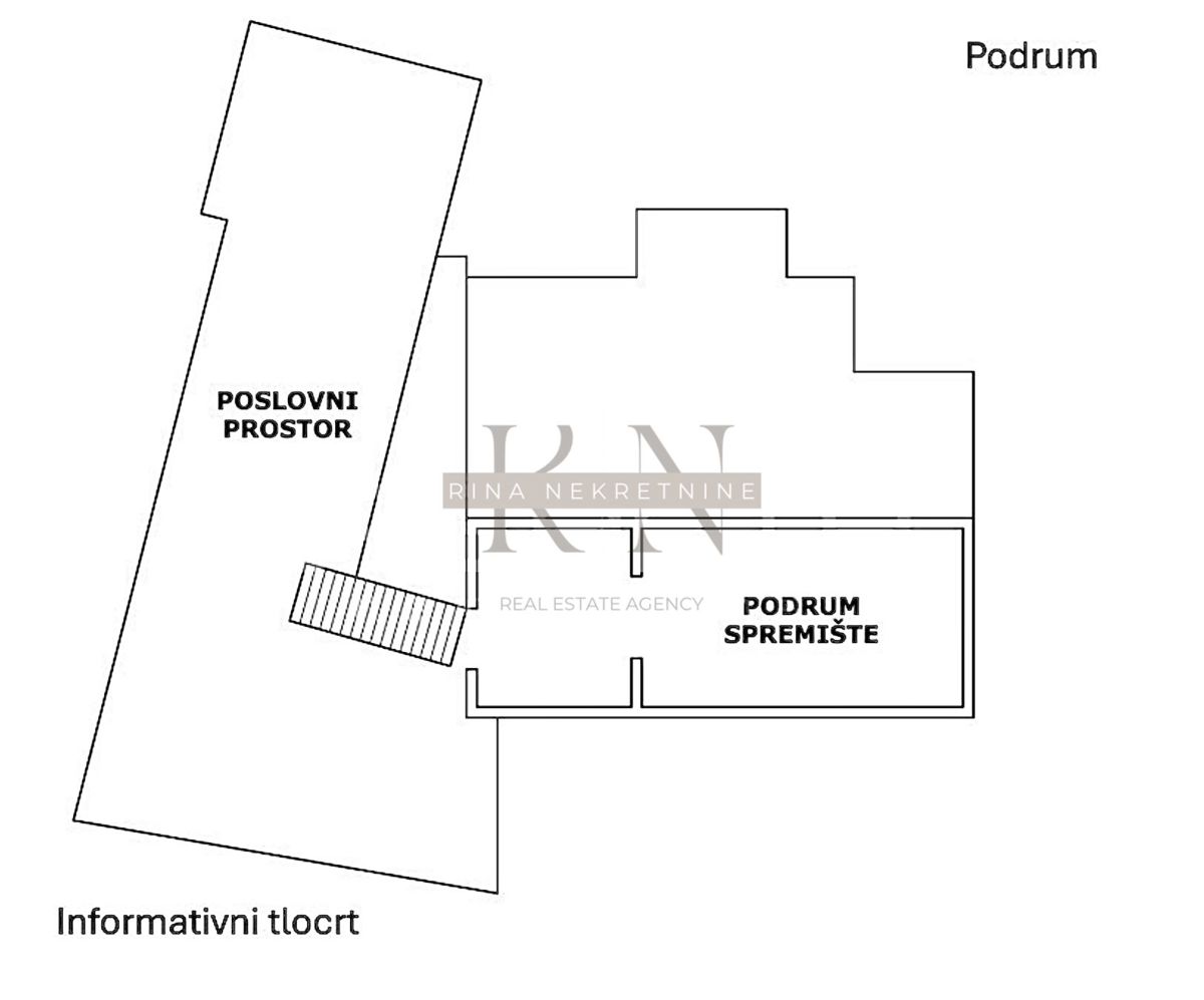 ČRNOMEREC - HIŠA Z 2 STANOVANJIMA IN POSL. PROSTOR