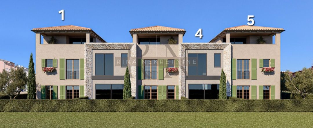 Poreč, Istra – Moderna hiša z vrtom blizu morja