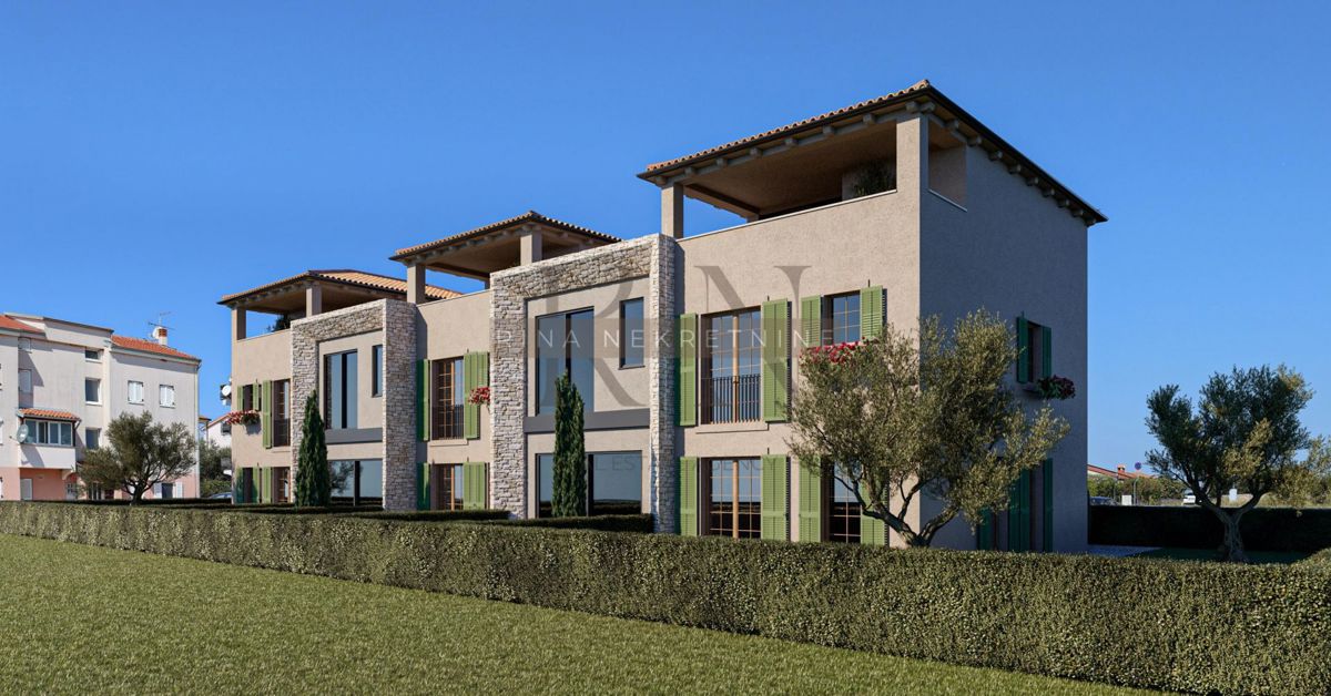 Poreč, Istra – Moderna hiša z vrtom blizu morja