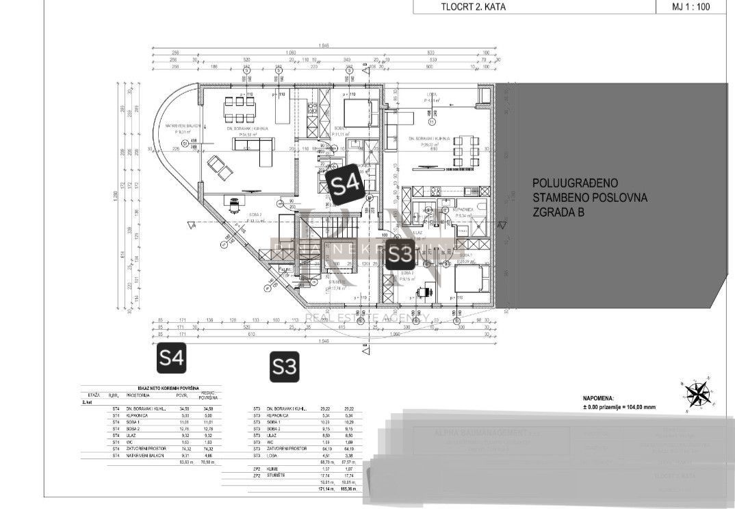 Poreč, stanovanje 67 m², 2. nadstropje, novogradnja, morje