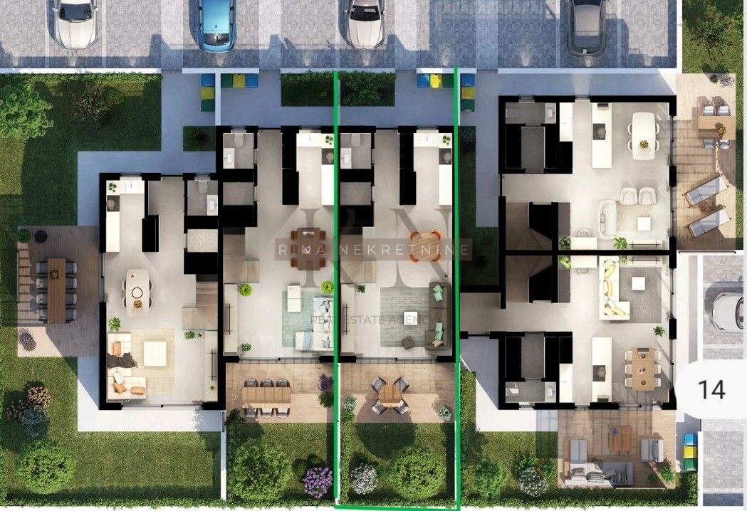 ISTRA – Moderna vrstna hiša 128m² v Poreču, priložnost, ki je ne smete zamuditi