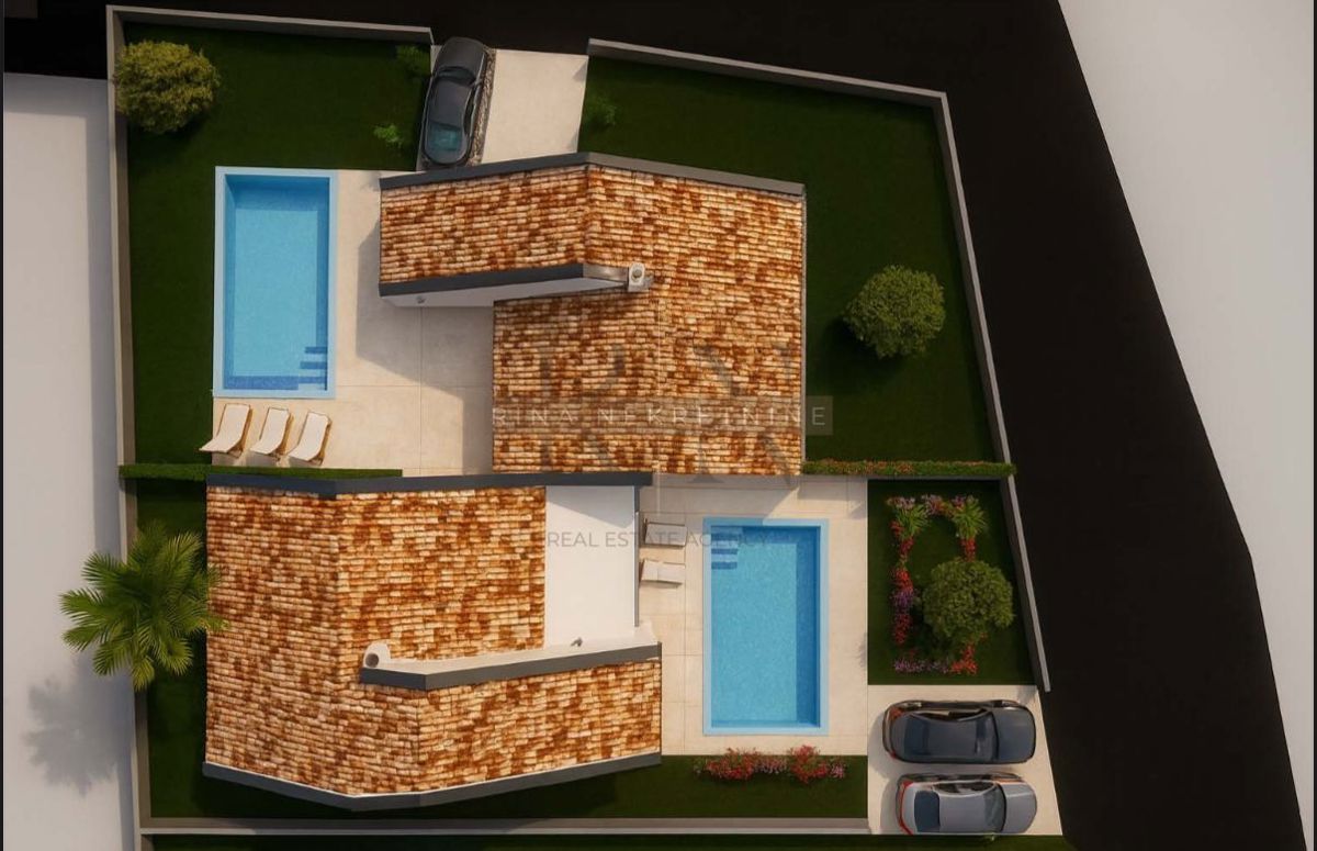 ISTRA – POREČ - KAŠTELIR, NOVOGRADNJA: HIŠA, VRT, BAZEN
