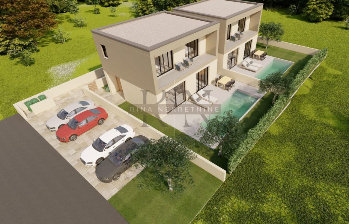ISTRA - POREČ - PROJEKT NOVE HIŠE Z BAZENOM!